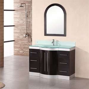  Design Element USA DEC024 GTP Jade Single Sink Bathroom 