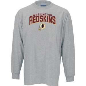  Washington Redskins Goal Line Long Sleeve T Shirt: Sports 