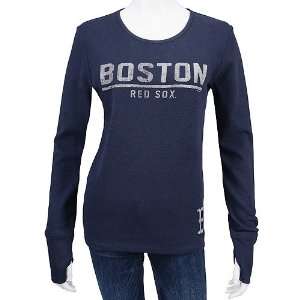  Boston Red Sox Womens Subzero Waffle T Shirt