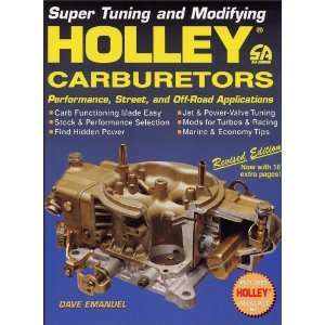  Holley Carburetors (High Performance) [Paperback]: Dave 