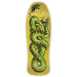  Santa Cruz Kendall Snake Yellow Re Issue Deck (10.00 