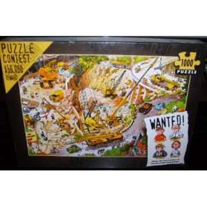  Wanted 1000 Piece Contest Puzzle (Contest Completed 