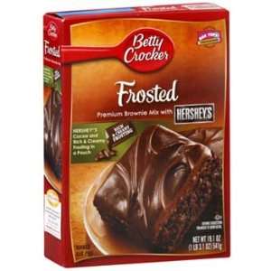Betty Crocker Hersheys Frosted Premium Brownie Mix 19.1 oz (Pack of 