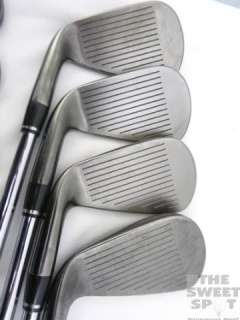Adams Golf Idea Pro Black Forged CB2 Iron Set 4 PW, GW Steel Stiff 