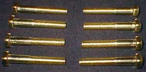 Gold/Brass colored leg bolts. As used on Addams Family Gold. Dress 