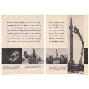   Missile United States Steel 2 Page Print Ad (41515)
