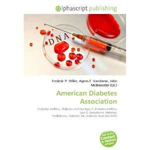  American Diabetes Association (9786133811980): Books