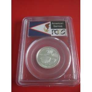   Silver American Samoa PCGS PR69 DCAM Proof Quarter Territories Coin