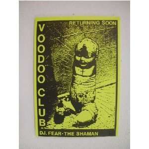  Voo Doo Club Handbill Poster Frank Kozik 89 VooDoo dif 