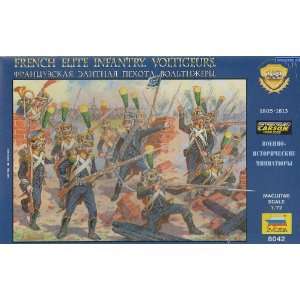  Zvezda 172 French Elite Infantry Voltigeurs Toys & Games