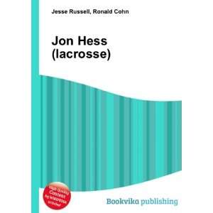  Jon Hess (lacrosse) Ronald Cohn Jesse Russell Books
