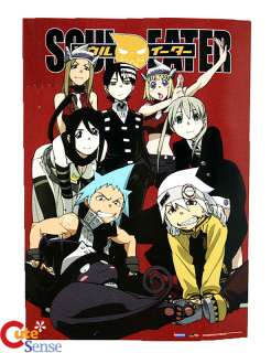 Soul Eater Group Wall Scroll /Silk Poster  GE Licensed  