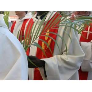  Catholic Priests on Palm Sunday, Chartres, Eure Et Loir 