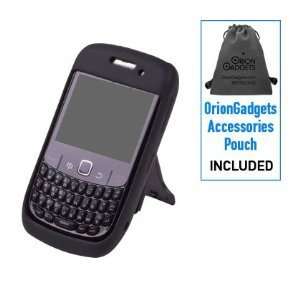 Body Glove Slim Back Silicone Case w/ Kickstand for BlackBerry Curve 