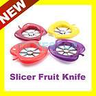 Fruit Apple Corer Slicer Knife Cutter Cut Dicing Chef N