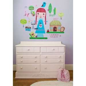 Oopsy daisy Paper Doll Claire Peel & Place 54x60: Home 