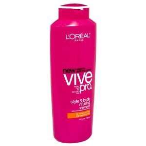  LOreal Vive Pro Shampoo, Style & Body Infusing, for Curly 