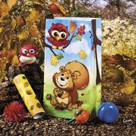  Fall Critters Filled Treat Bag   Party Favor & Goody Bags 