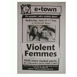 Violent Femmes Poster Handbills Handbill