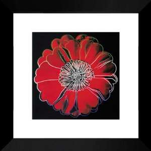  Andy Warhol Framed Pop Art 24x24 Flower for Tacoma Dome c 
