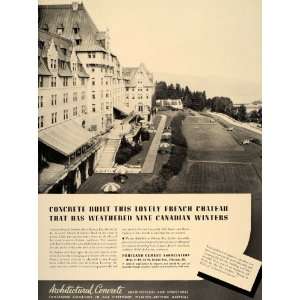  Manoir Richelieu Quebec Hotel   Original Print Ad