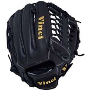  Vinci 12.75 Outfield Baseball/Softball Gloves BLACK LEFT 