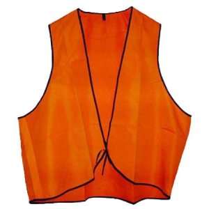  Jacob Ash Co. Inc Blaze Orange Safety Vest Microfiber 