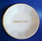 Delta Airlines Mayer China Nut Dish/Bowl Gold Trim Air Line Exclusive