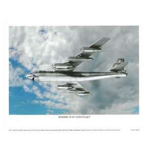  Boeing B 47 Stratojet Military Airplane 11 x 14 Poster 