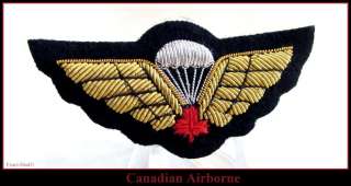 CANADA Canadian Airborne Regiment Paratrooper Para Mess Kit Wing 