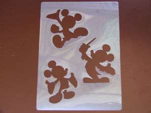 Mickey Mouse Stencil Airbrush Painting Art  