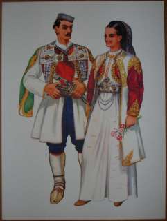 Montenegro Folk Costume   Cetinje   II/13  