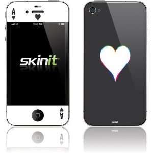  Monte Carlo Heart skin for Apple iPhone 4 / 4S 