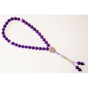 Prayer Beads Worry Beads Traditional 33 X 8mm Beautiful Dark Purple 
