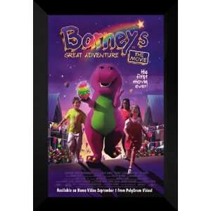 Barneys Great Adventure 27x40 FRAMED Movie Poster   B  