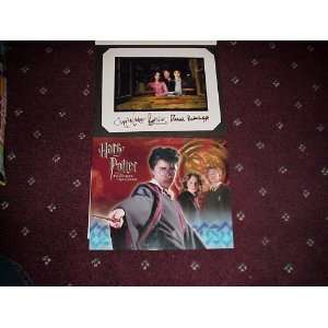   Lithograph, Signed by Emma Watson, Rupert Grint and Daniel Radcliffe