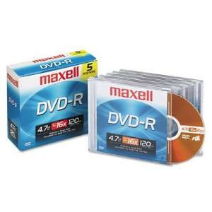  ~~ MAXELL CORP. OF AMERICA ~~ DVD R Disc, 4.7GB, 16x 