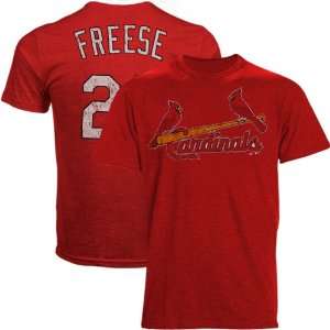  MLB Majestic Threads David Freese St. Louis Cardinals #23 