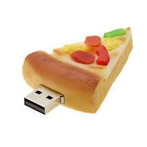    High Quality 8 GB Cool Pizza Style USB Flash Drive: Electronics