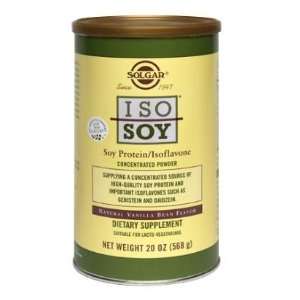 Iso Soy® Soy Protein/Isoflavone Concentrated Powder Natural Vanilla 