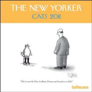  The New Yorker Cats 2011 Wall Calendar
