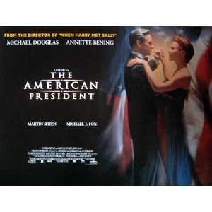  The American President (Original British Mini Movie Poster 