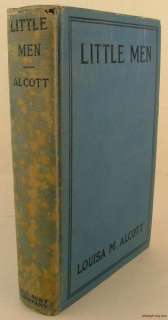 Little Men Jos Boys Book 1901 Alcott A L Burt Edition  