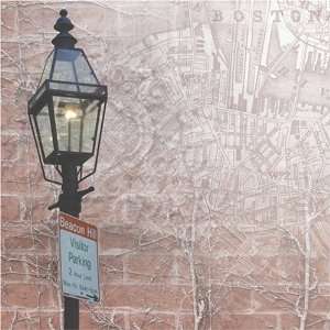  Boston Map Scrapbook Paper: Office Products