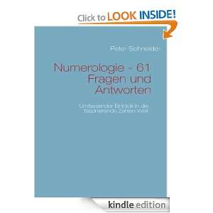 Numerologie   61 Fragen und Antworten Umfassender Einblick in die 