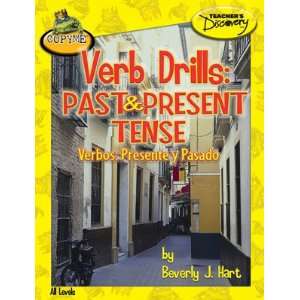  VERB DRILLS: PAST & PRESENT COPYME SPANISH BOOK: Teachers 