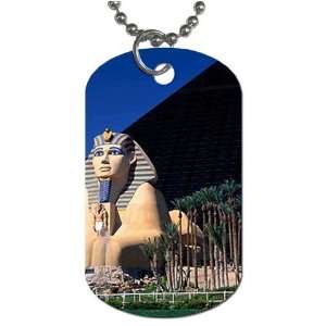  Luxor Las Vegas Dog Tag with 30 chain necklace Great Gift 