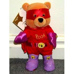   the Pooh Super Hero 8 Plush Bean Bag Pooh Bear Doll: Toys & Games