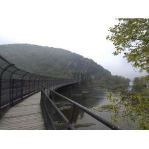 Appalachian Trail Crosses the Potomac River to Maryland Heights, Md 