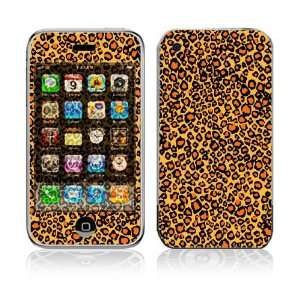  Apple iPhone 3G, 3Gs Decal Skin   Orange Leopard 